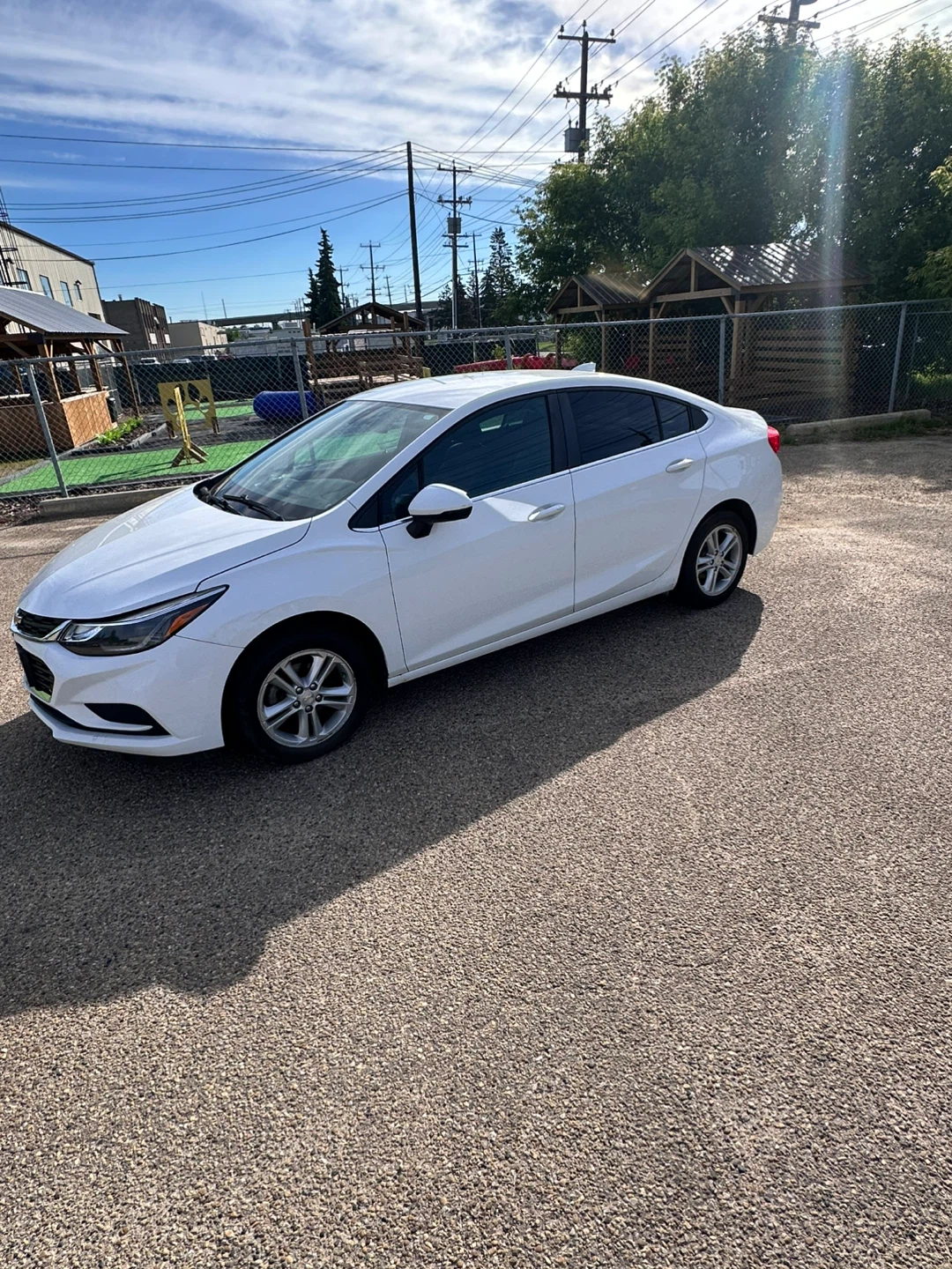 2018 Chevrolet Cruze LT White Sedan - photo 4