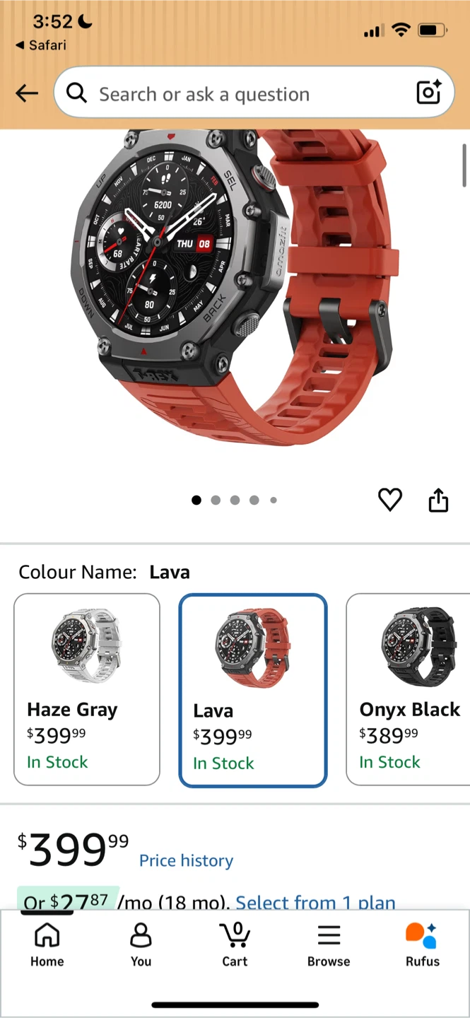 AMAZEFIT Trex - 3 SMART WATCH - photo 2