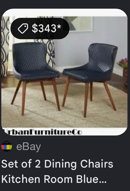 Set of 4 Modern Dining Chairs (New) - photo 3