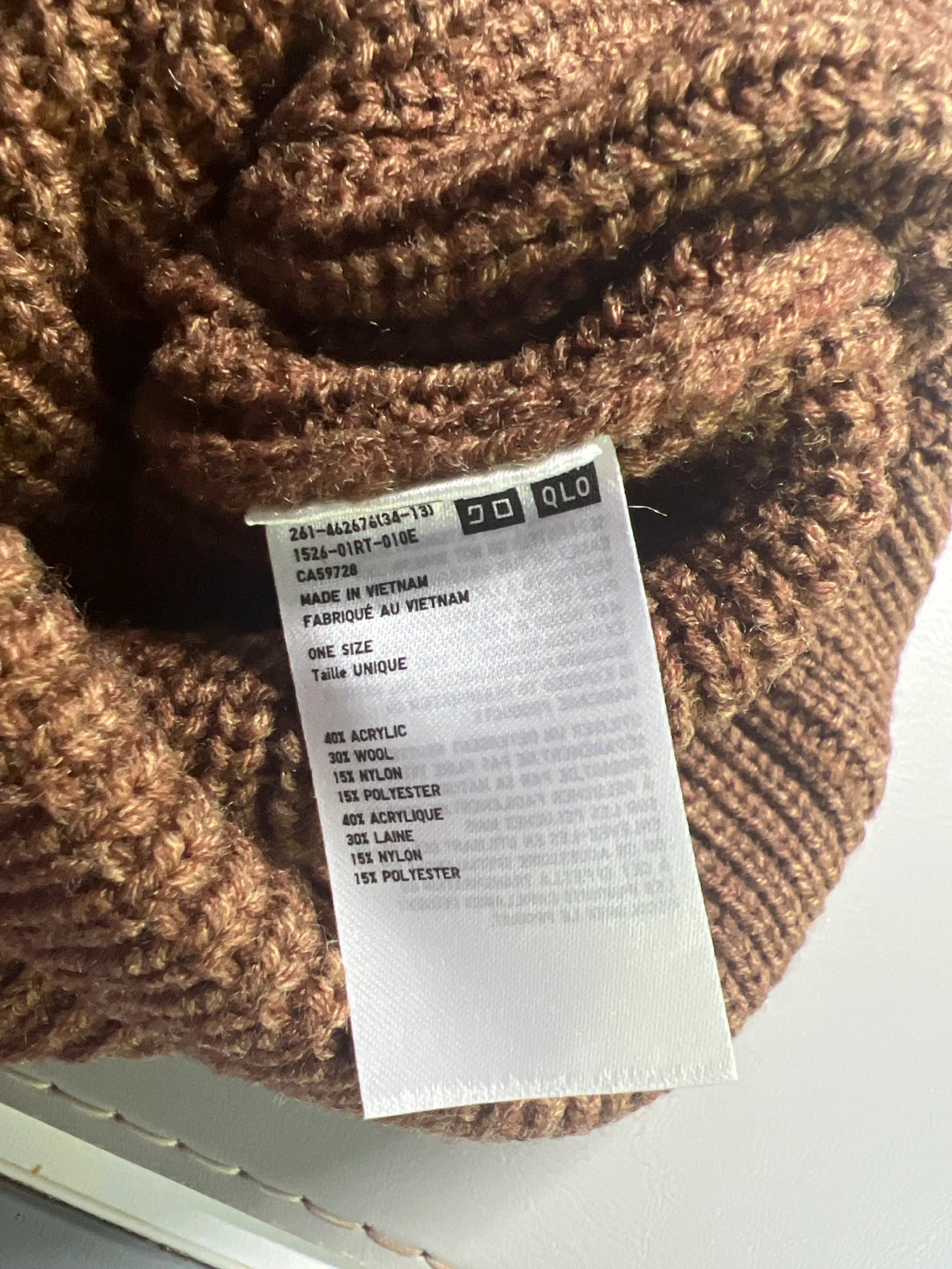 UNIQLO ribbed beanie - photo 3