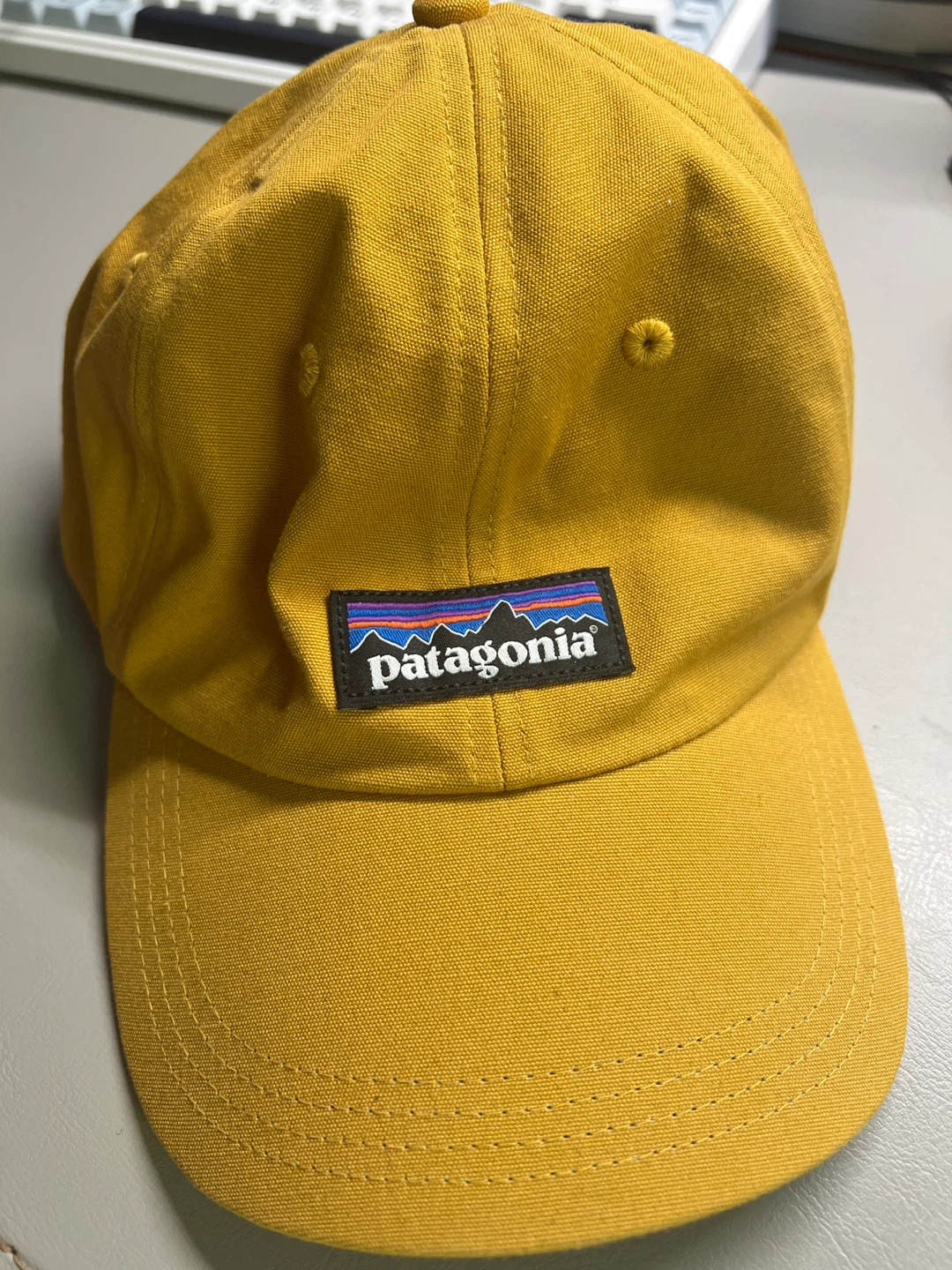 Yellow Patagonia Cap