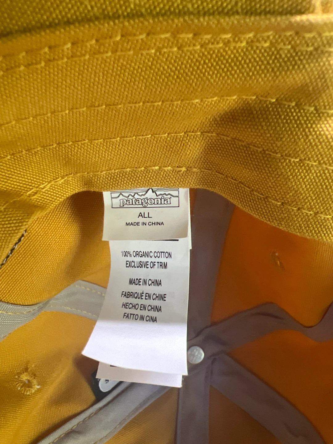 Yellow Patagonia Cap - photo 3