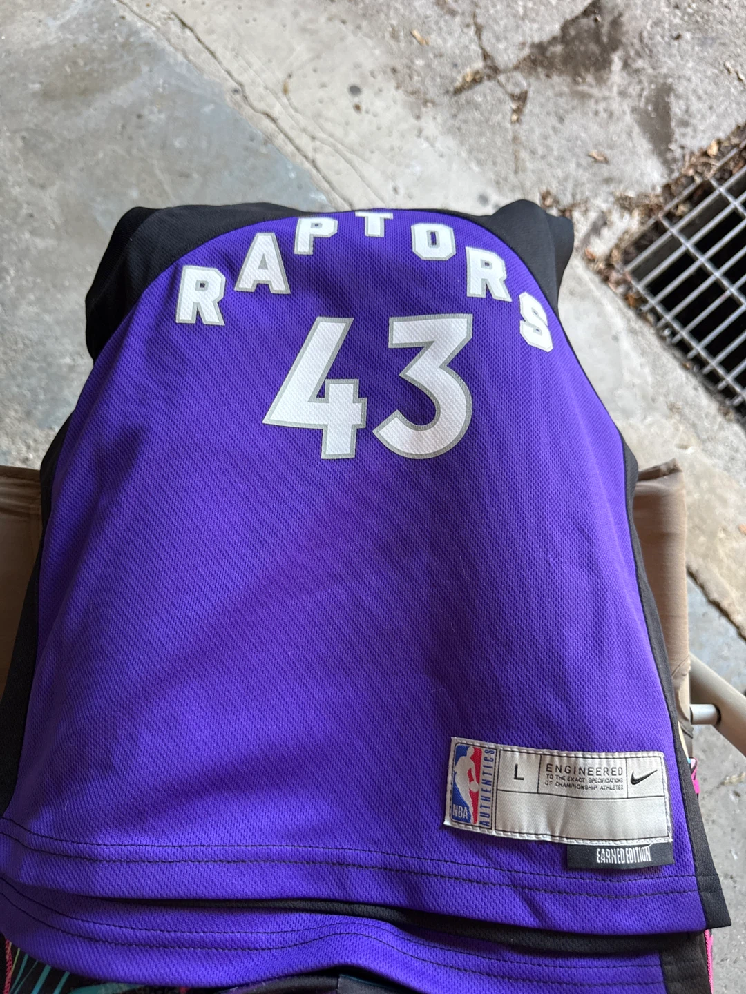 Two Nike Toronto Raptors Siakam Jersey - Youth L