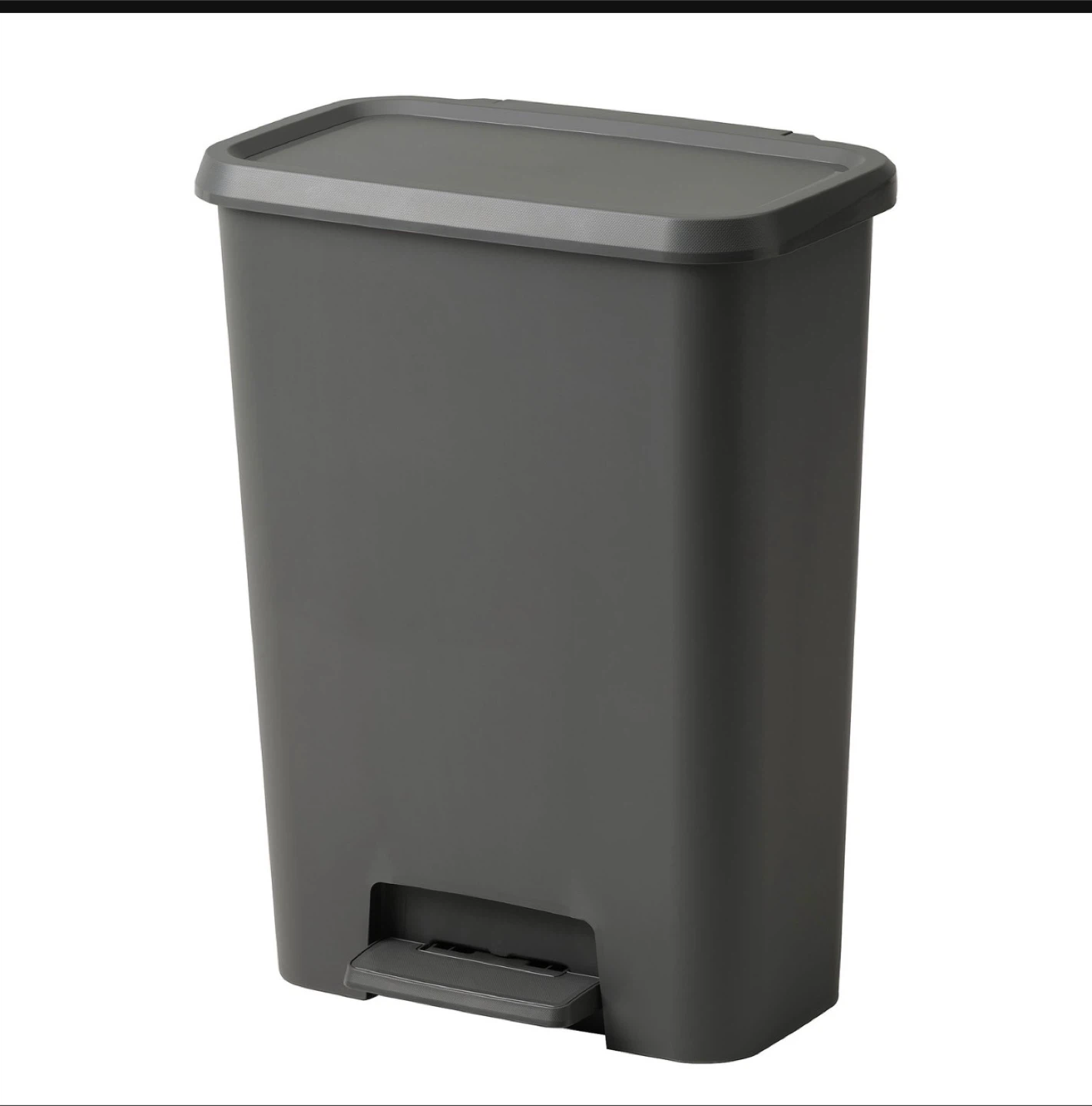 Step Trash Can, dark gray