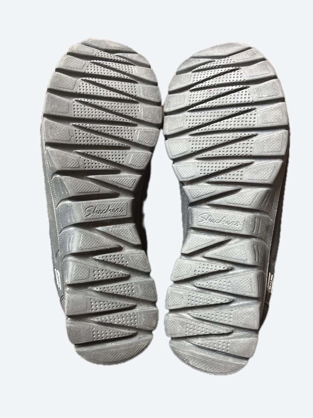 Skechers Women's Gray Memory Foam Slip-On Sneakers US 9 - photo 3