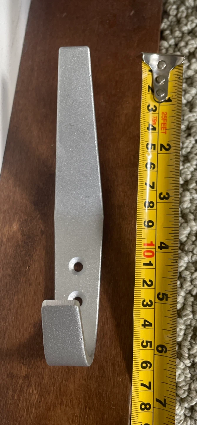 Silver Metal Wall Hook