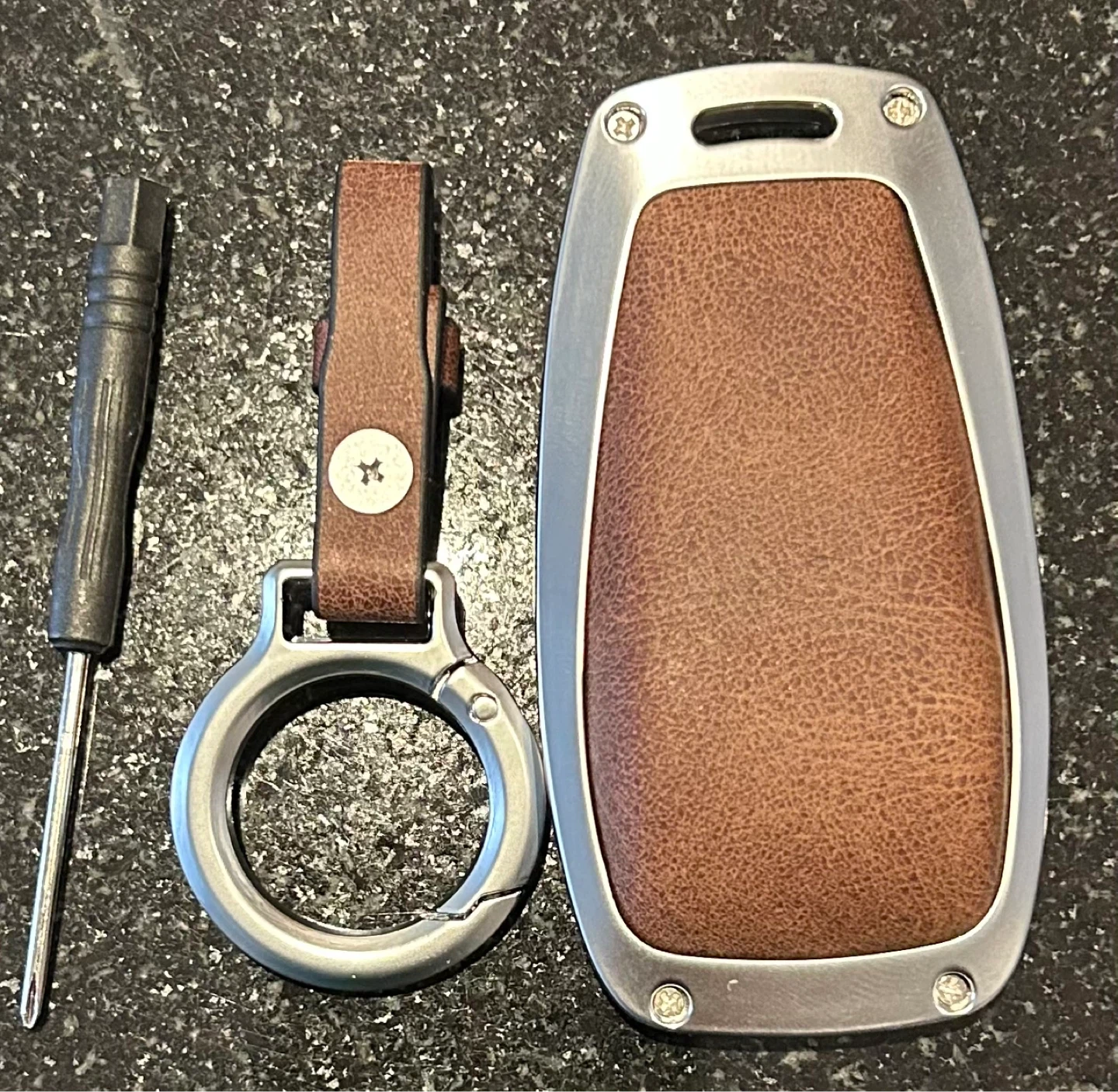Key Fob Cover for Mercedes Benz (Leather) - photo 2