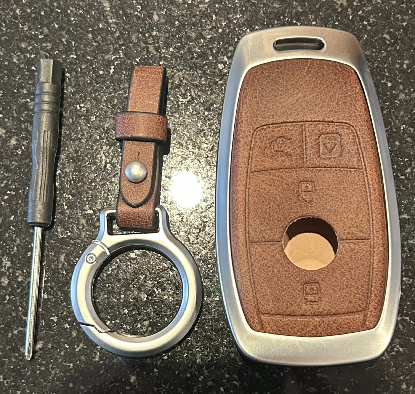 Key Fob Cover for Mercedes Benz (Leather)