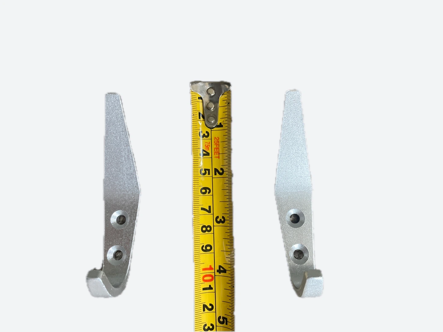 Silver Coat Hooks (Set of 2) - photo 3