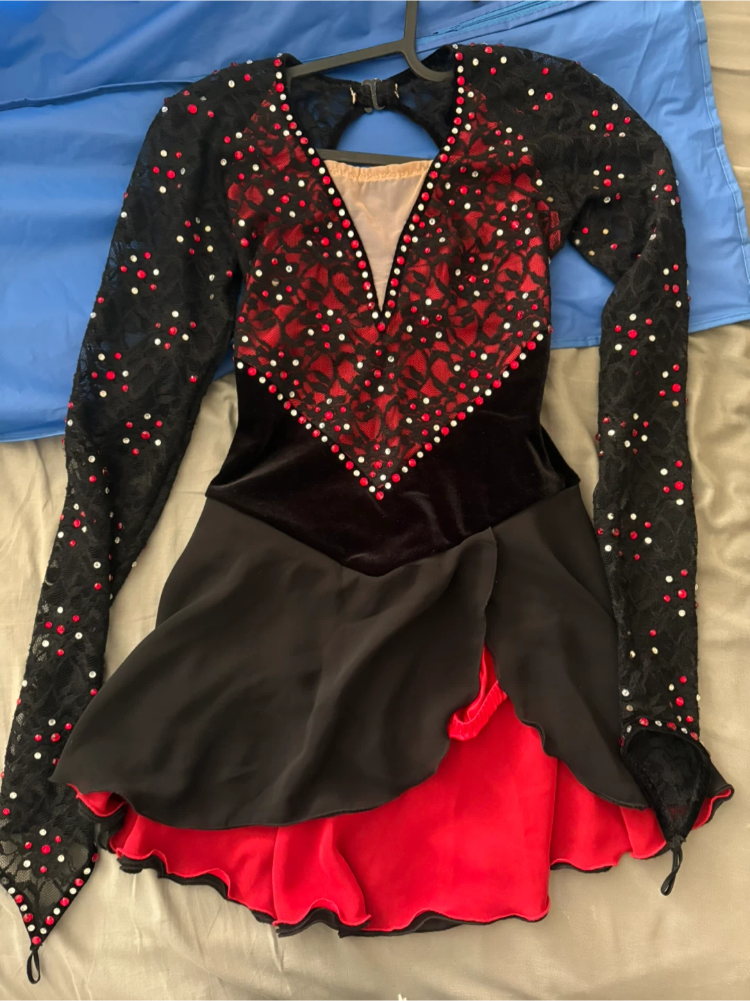 Figure skating competition dresses