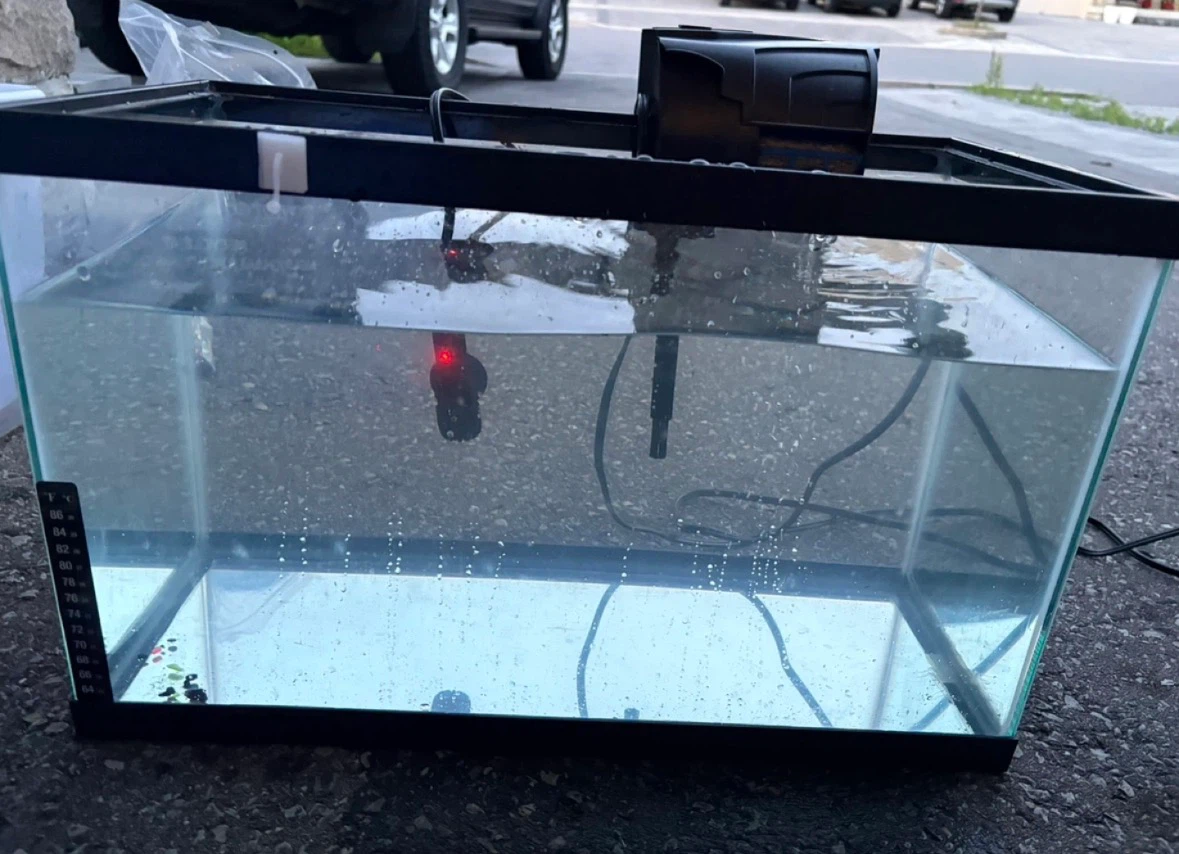 Aquarium Tank with Filter and Heater - photo 3