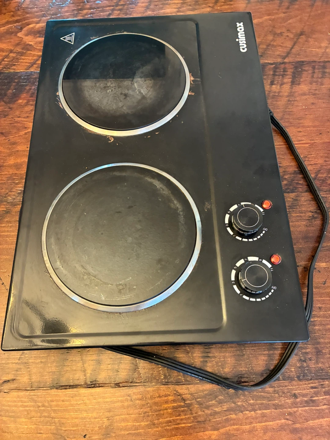 Cusimax Double Burner Electric Stove - photo 2