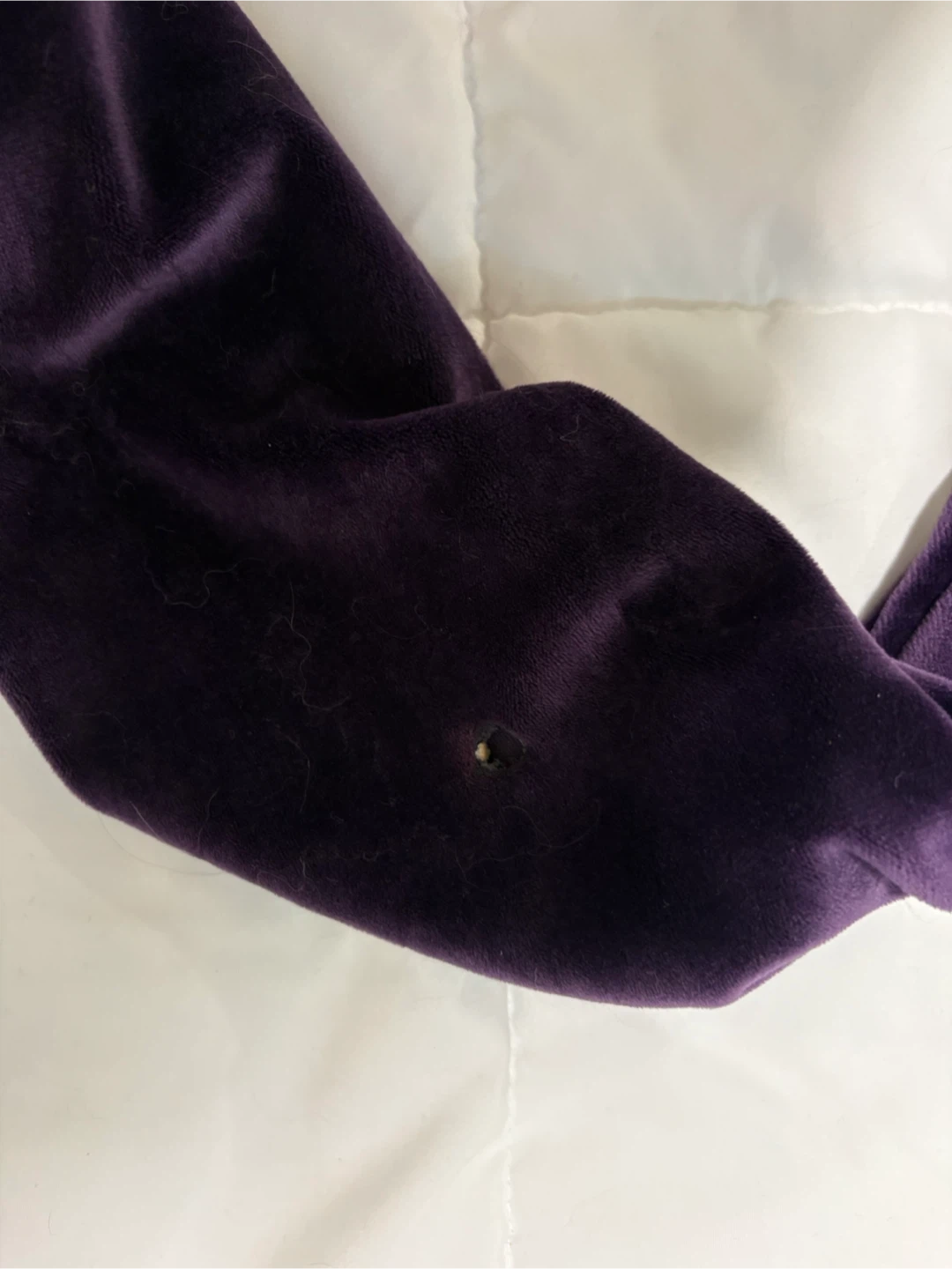 Playboy Velour Zip-Up Hoodie - Purple - photo 3