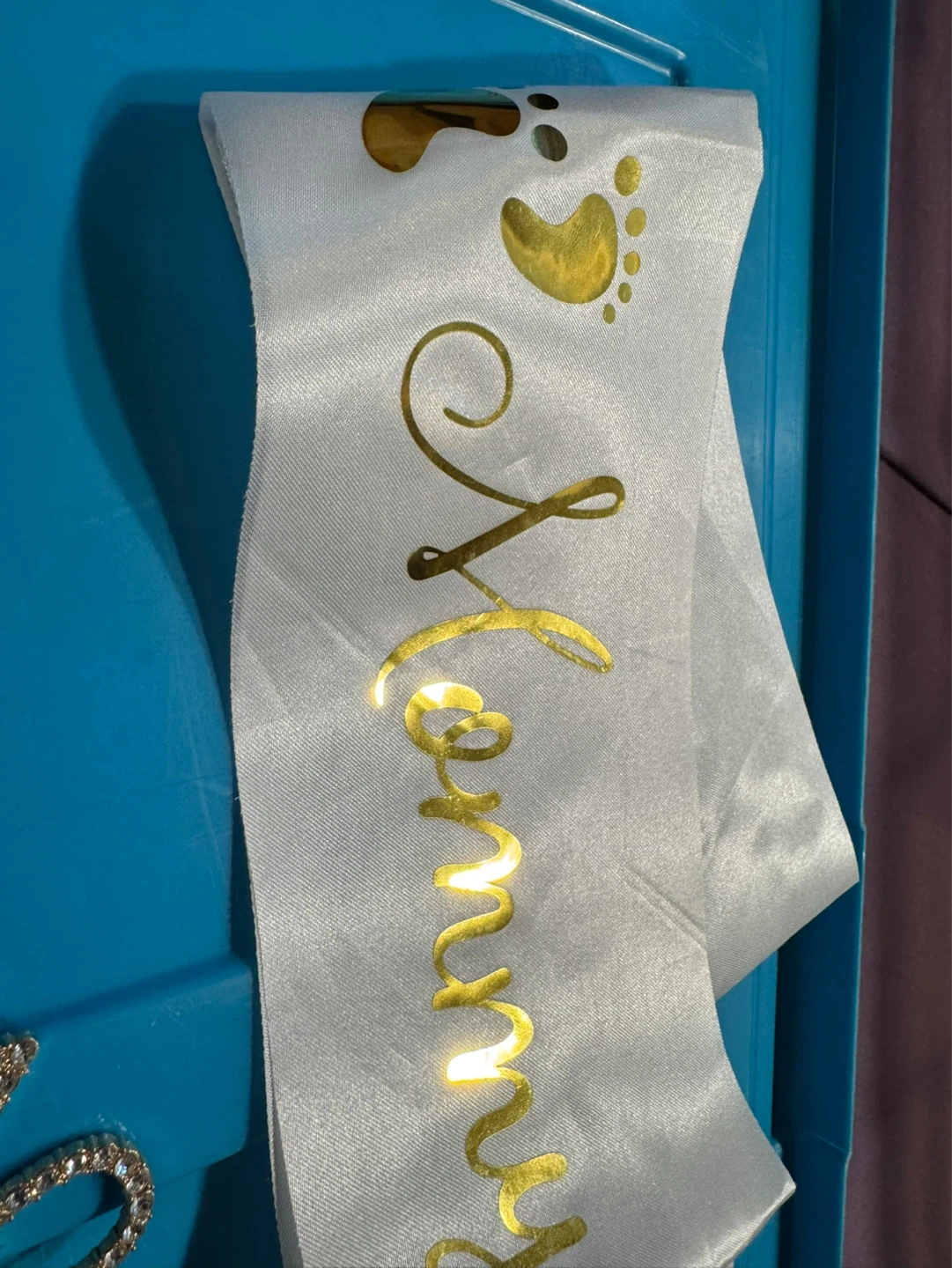 Mom to Be Headband and Sash Set - photo 3