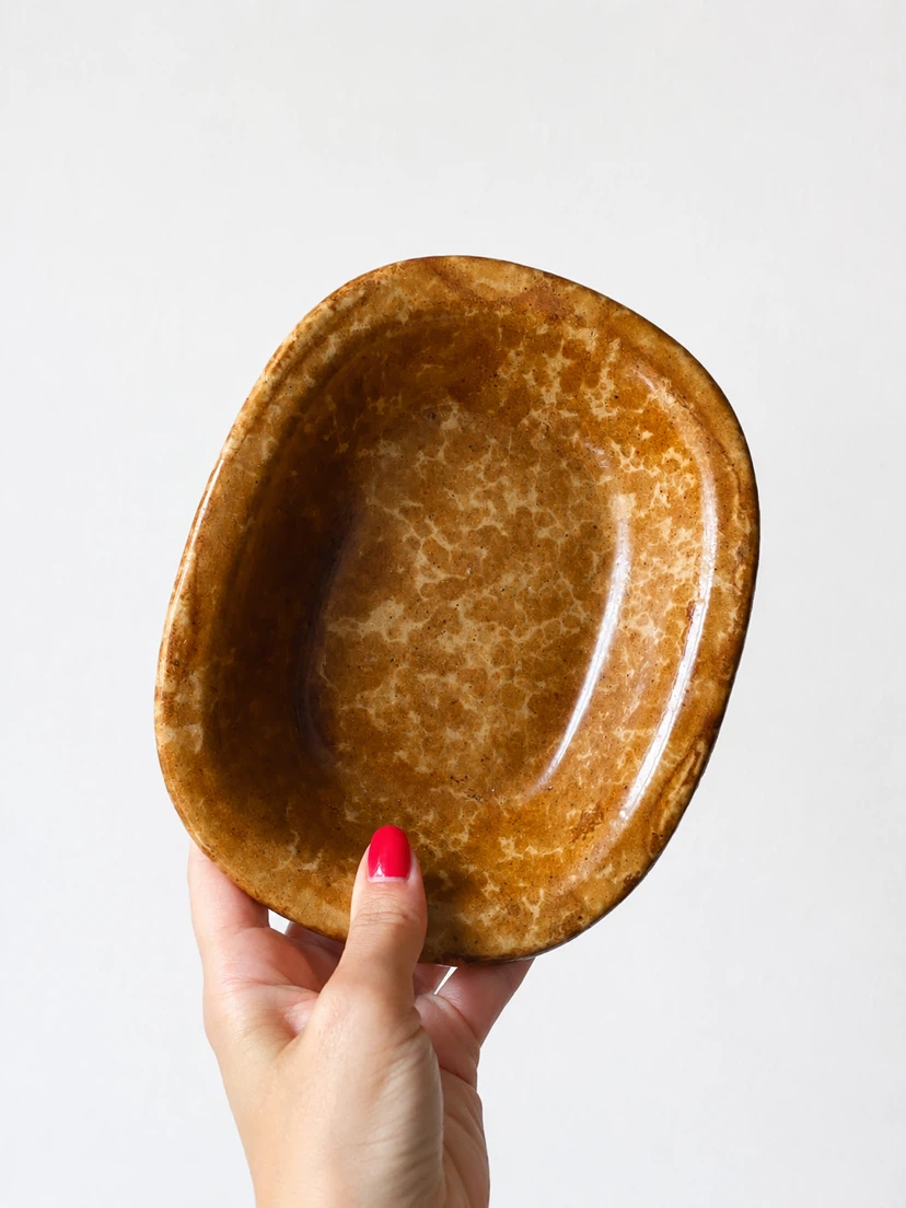 Marbled Stone Trinket Dish - photo 3