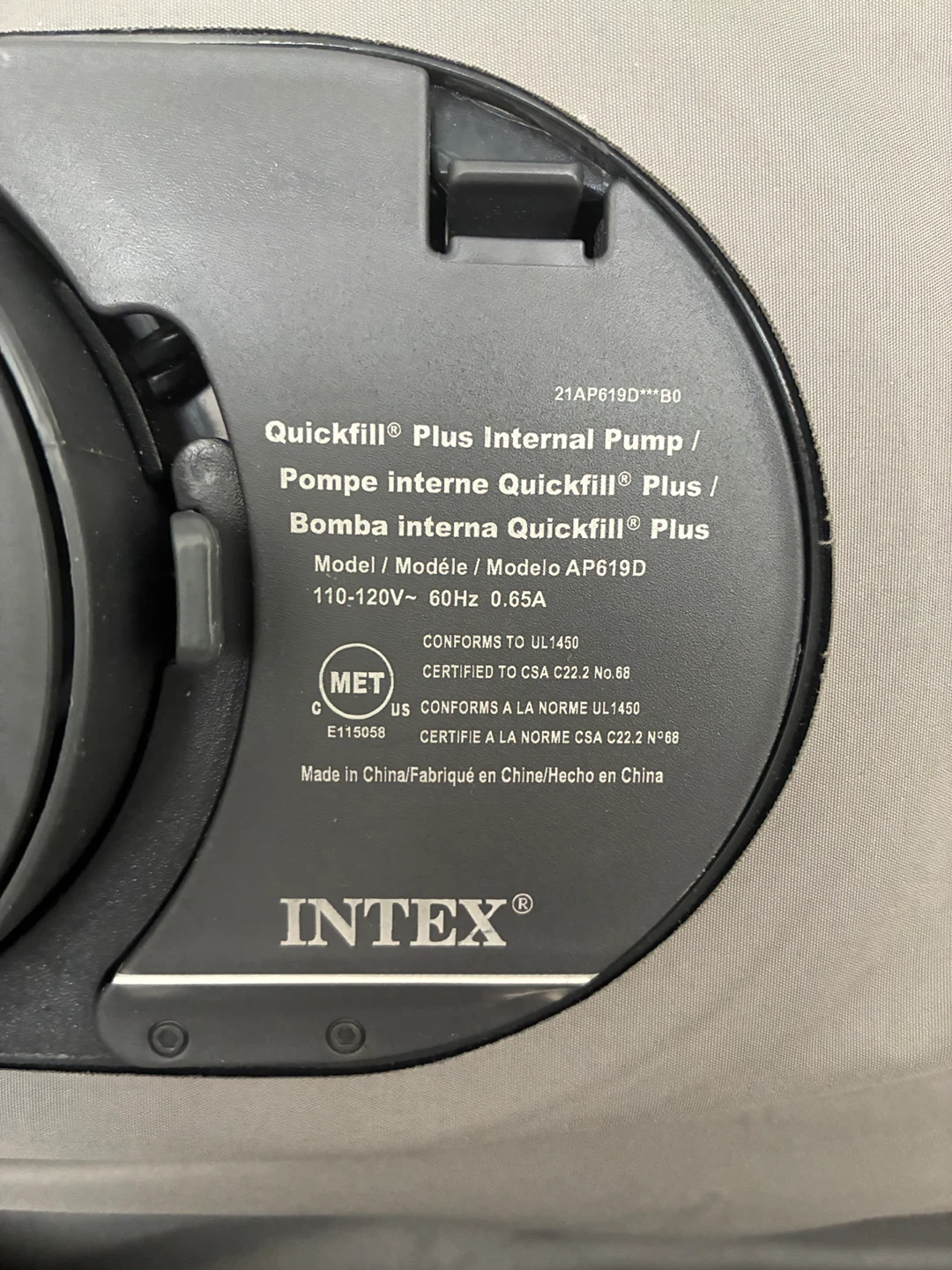 INTEX Air mattress Queen - photo 3