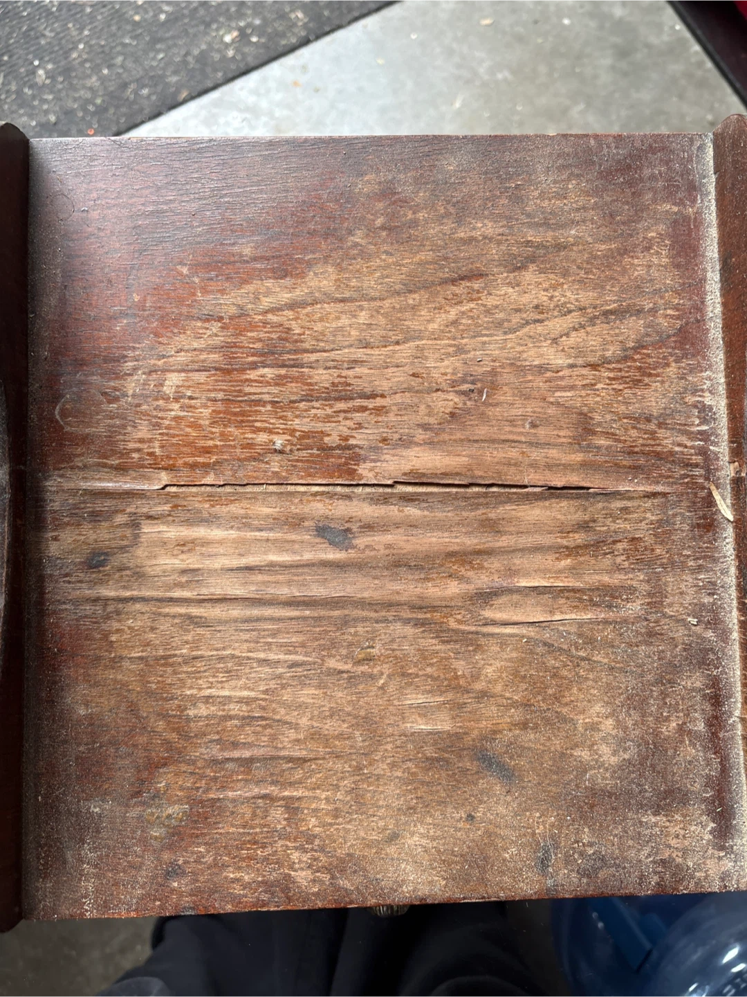 Antique Mahogany Antique side Table - photo 3