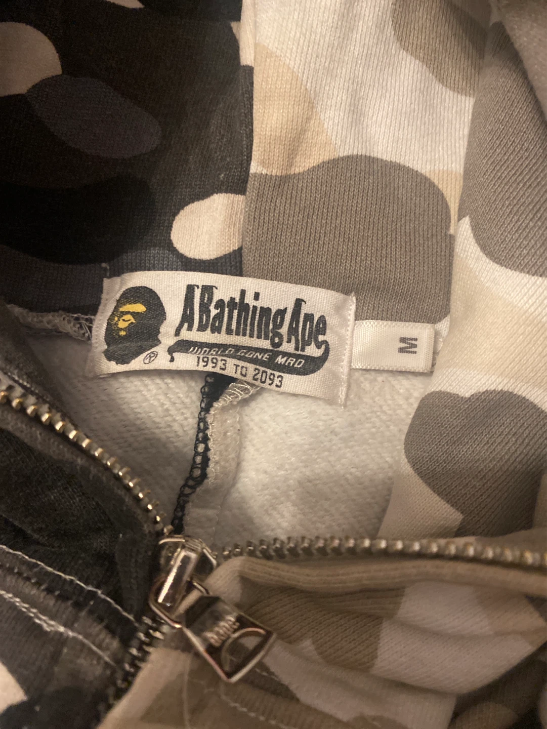 A Bathing Ape Full Zip Hoodie