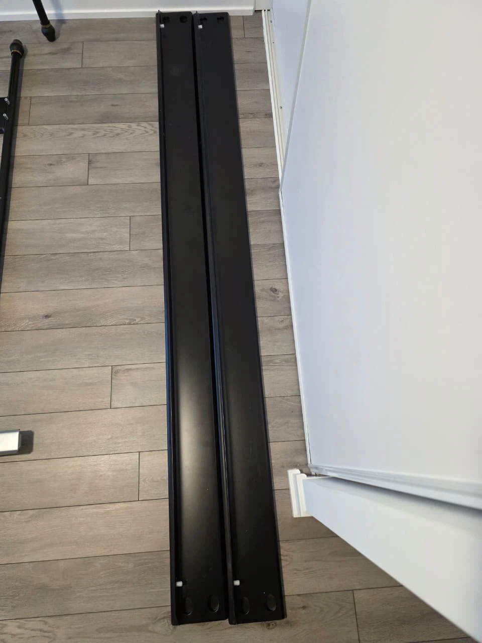 IKEA SAGSTUA Black Metal Headboard - photo 5