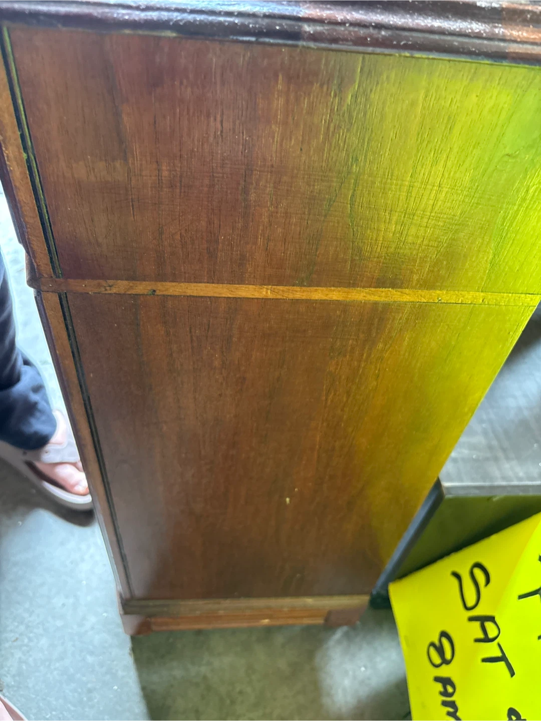 Antique Wooden Console Cabinet - photo 4