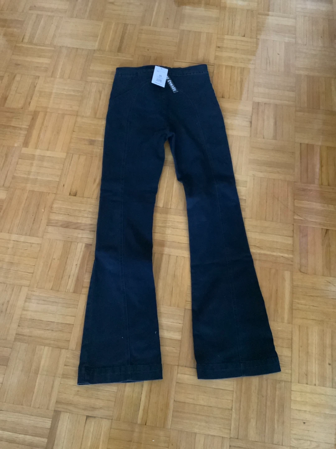 Wide Leg Jeans - Black