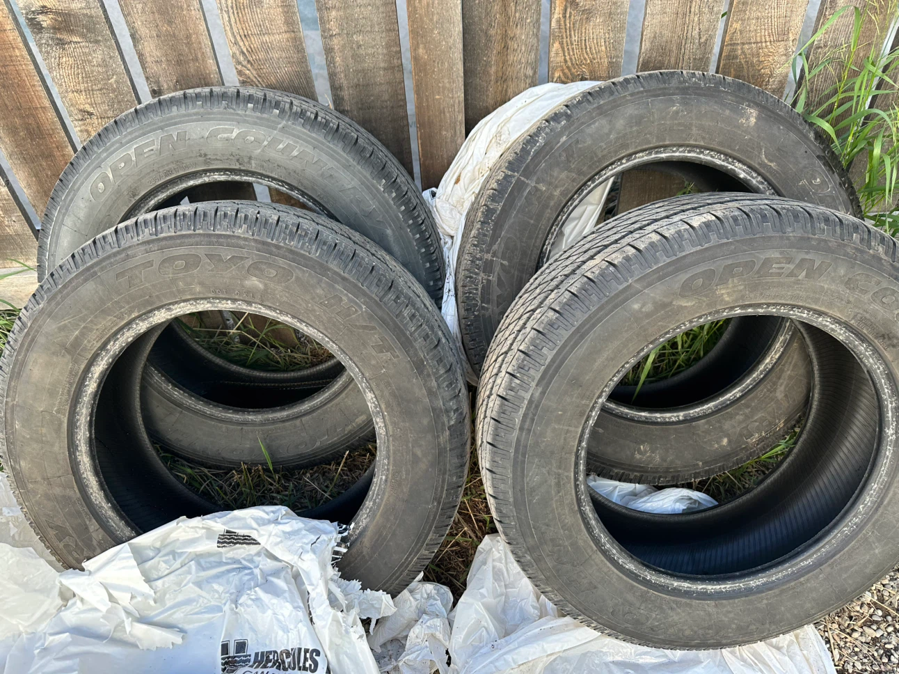 Set of 4 Toyo Open Country Tires