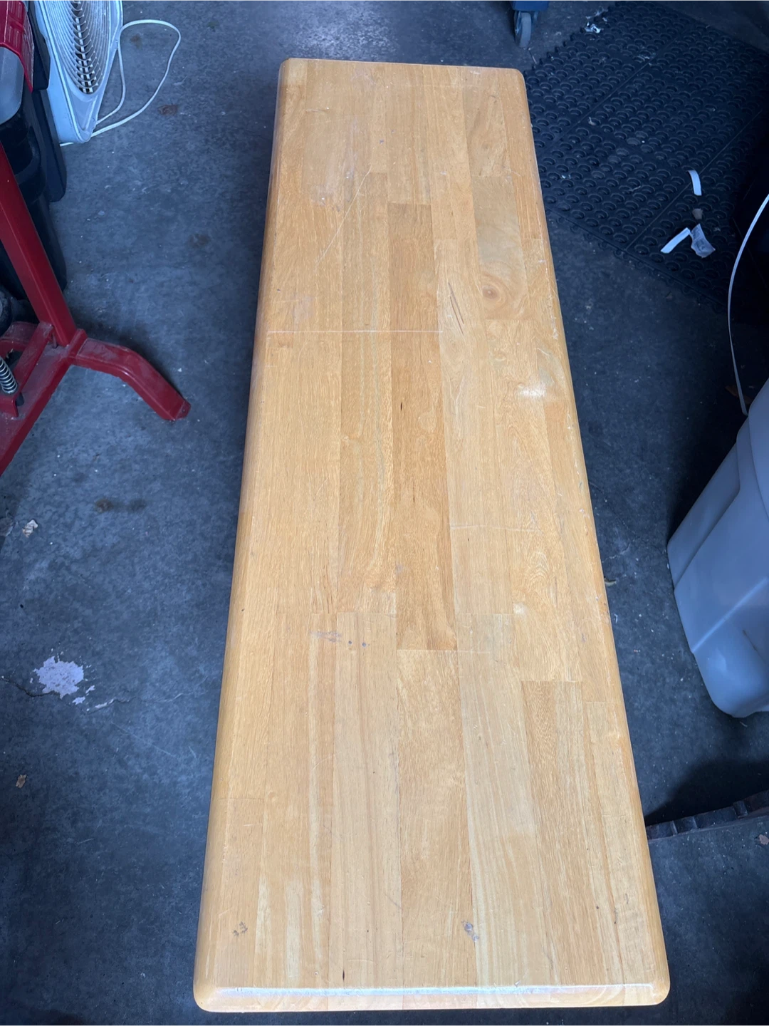 Kitchen Bench with White Legs - photo 2