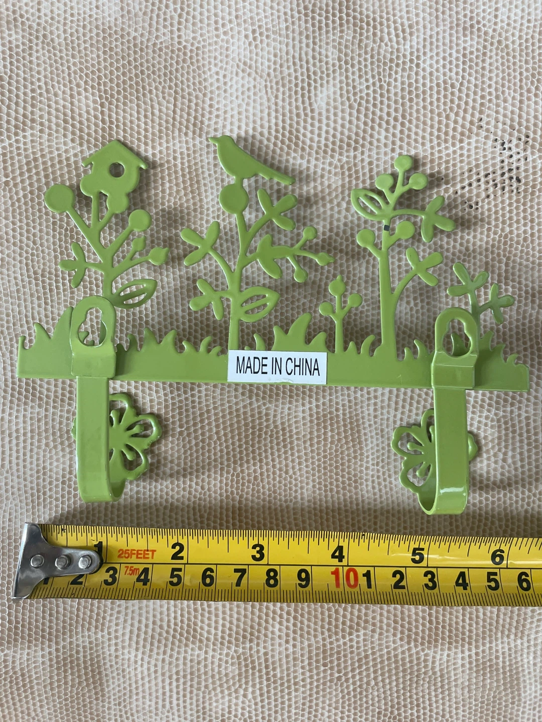 Hangers Green Metal Garden Edging with Birdhouse and Birds - photo 2