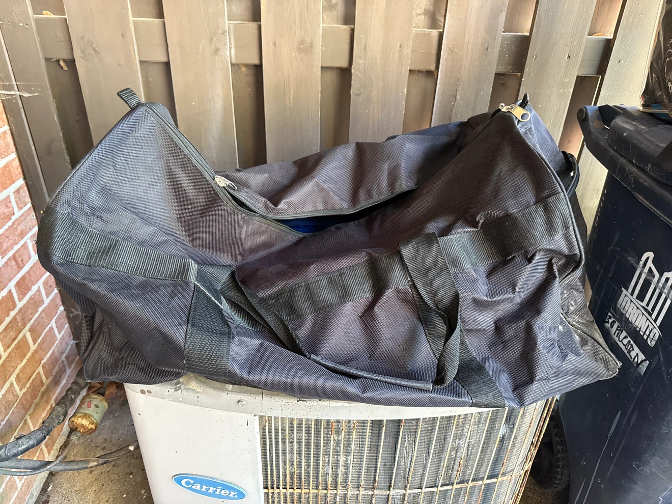 Black Duffel Bag