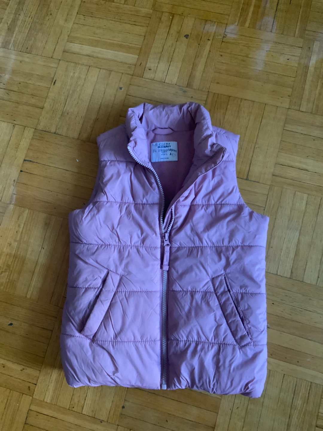 Old Navy Puffer Vest - Pink - Size S