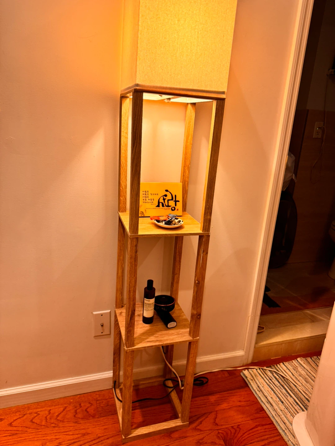 Floor Lamp with Shelves - photo 2
