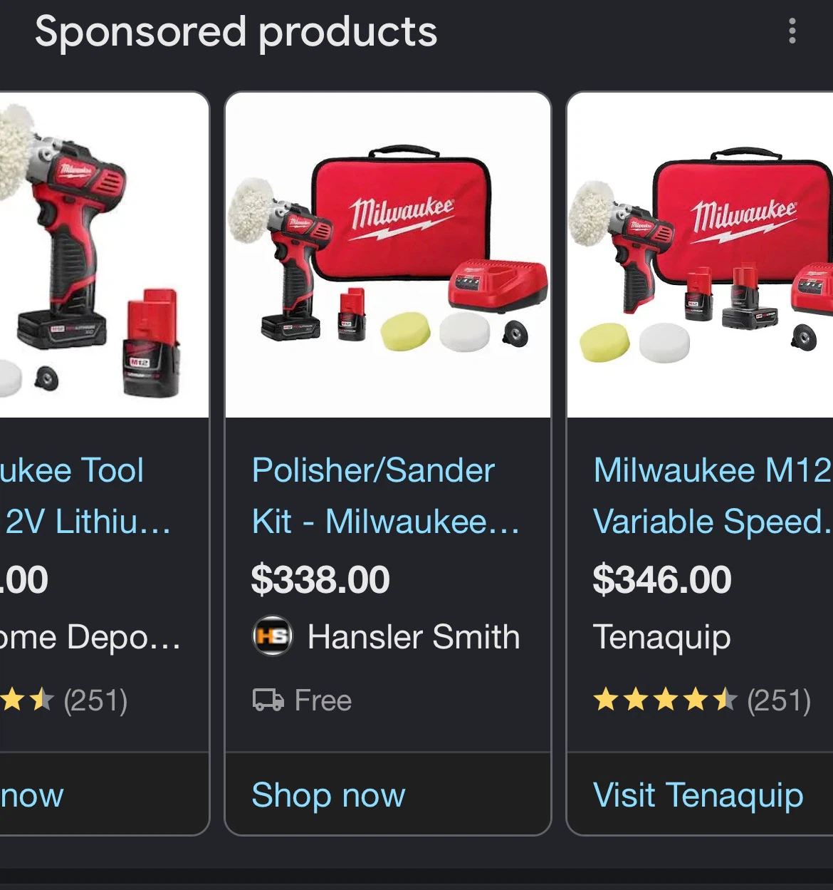 Milwaukee M12 Polisher/Sander Kit car detailing - photo 2