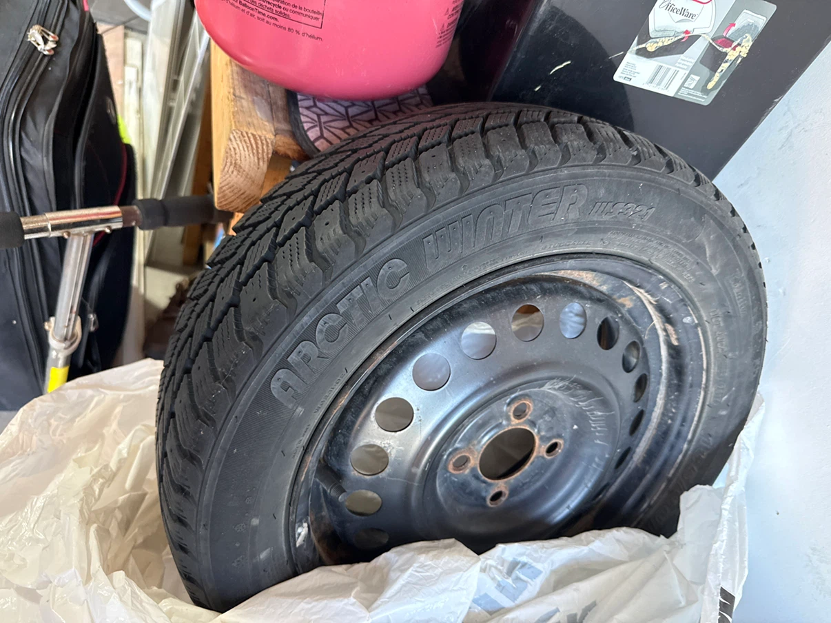 Arctic Winter Tire and Rim