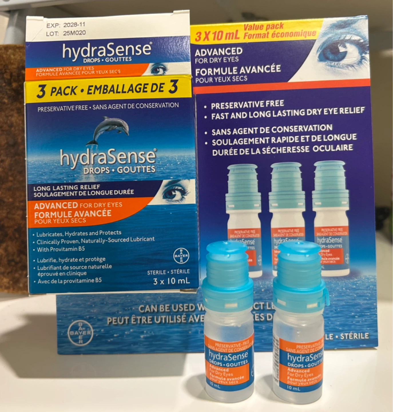 hydraSense Eyes Drops 2 x 10mL