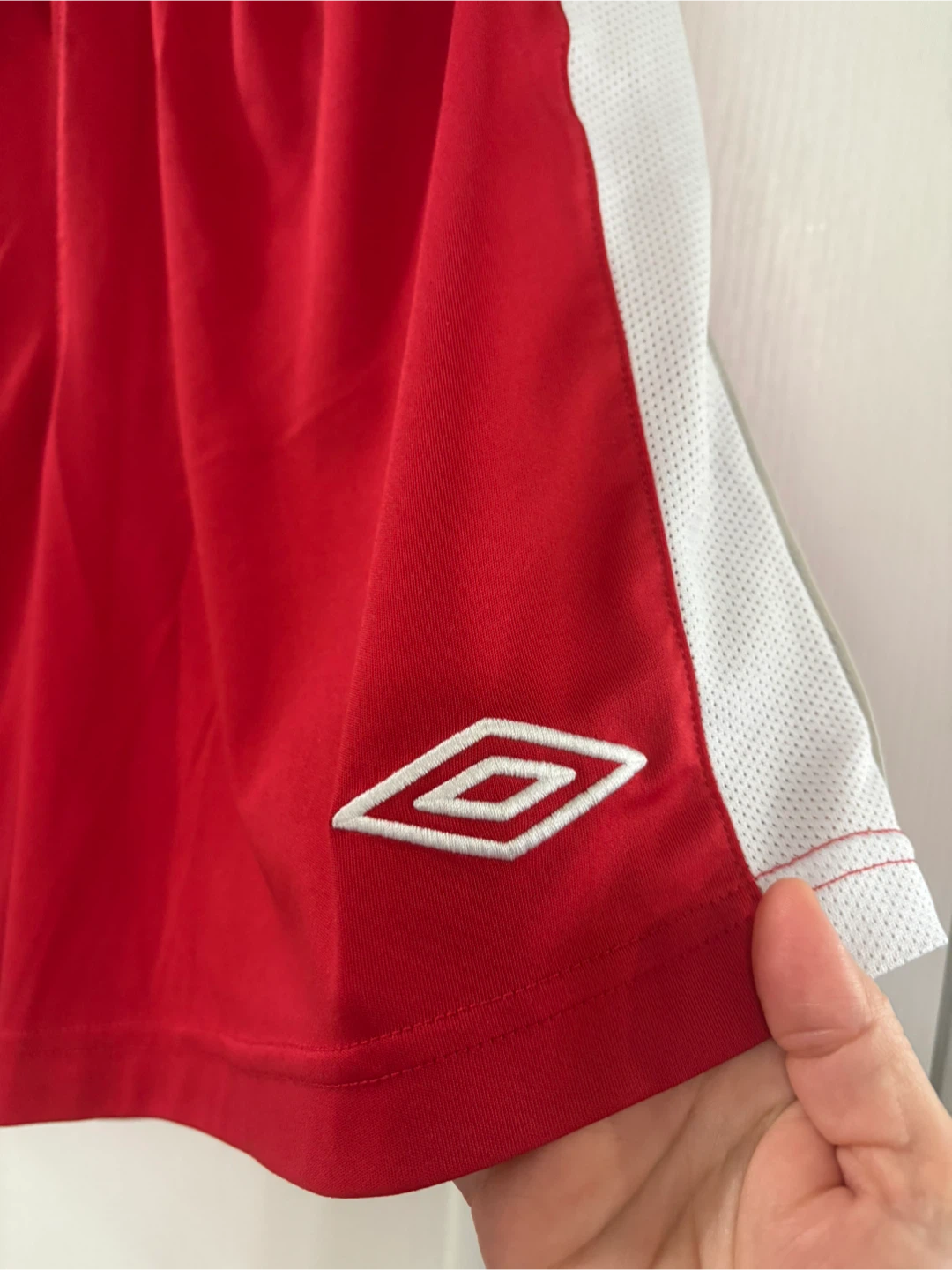 Umbro Red Soccer Shorts-S