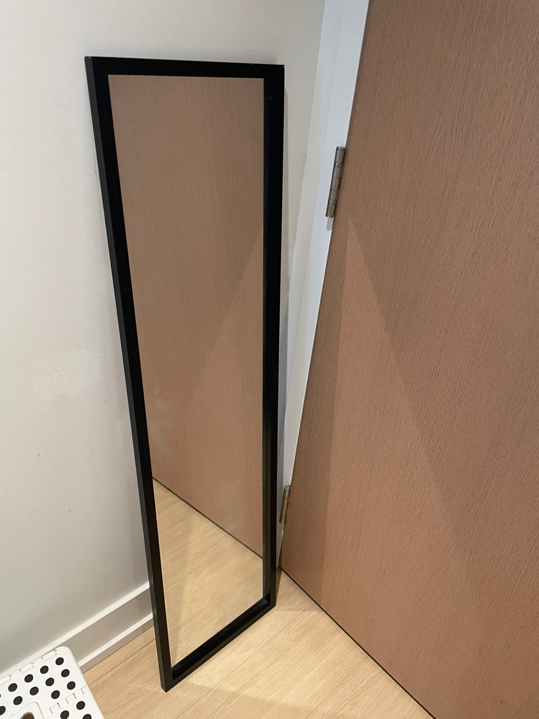 Full Length Mirror with Black Frame
