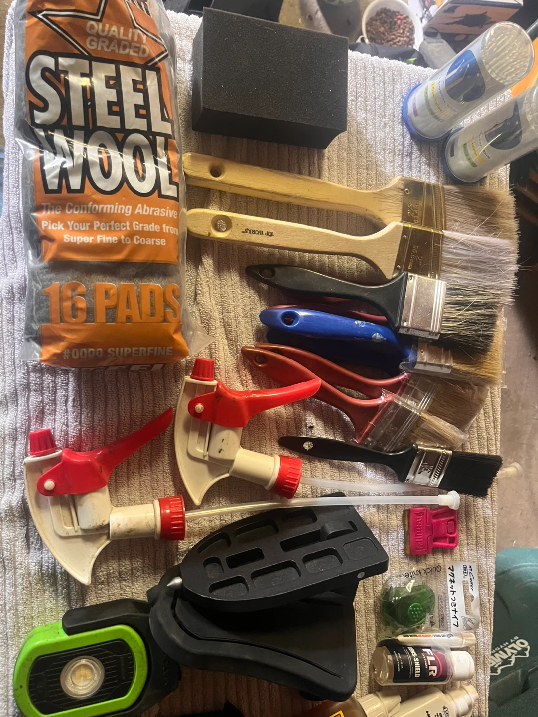 Assorted Cleaning and automotive Detailing Supplies and tools - photo 2