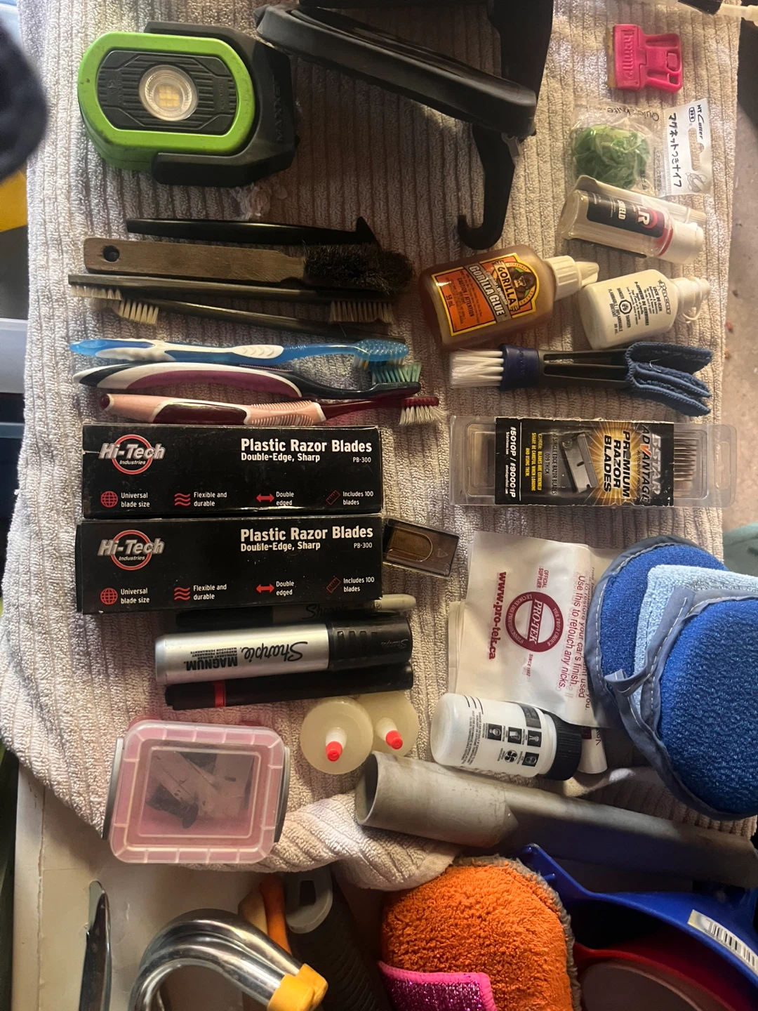 Assorted Cleaning and automotive Detailing Supplies and tools - photo 3