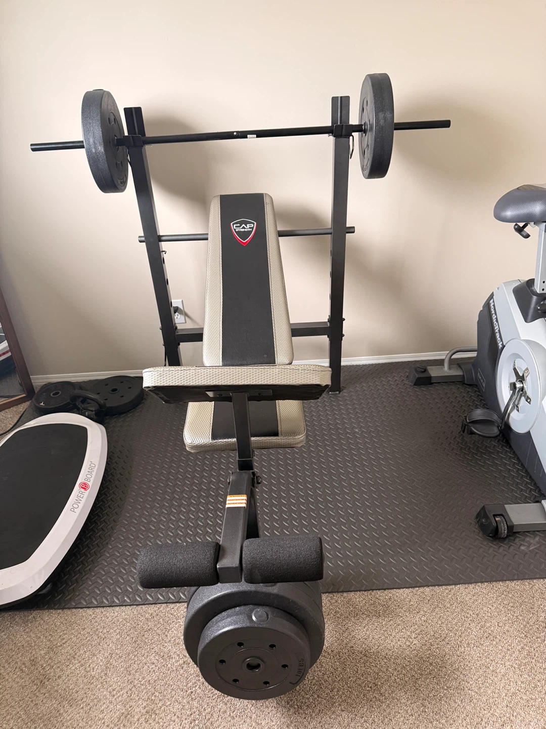 Home Gym Set – Weight Bench + Exercise Bike - photo 3