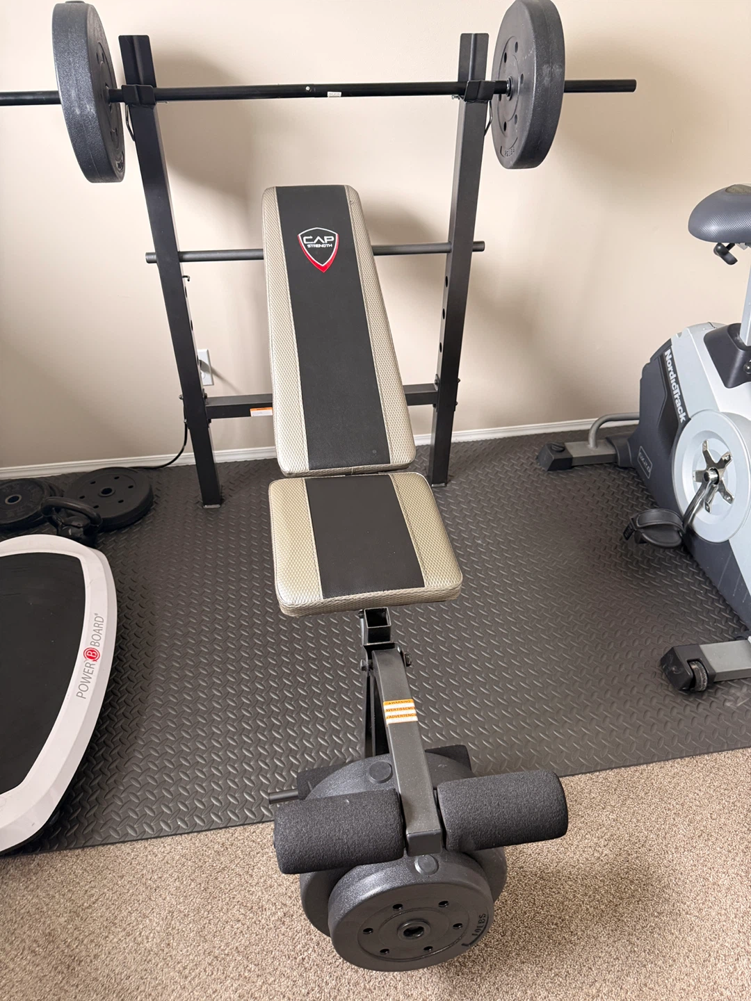 Home Gym Set – Weight Bench + Exercise Bike - photo 4