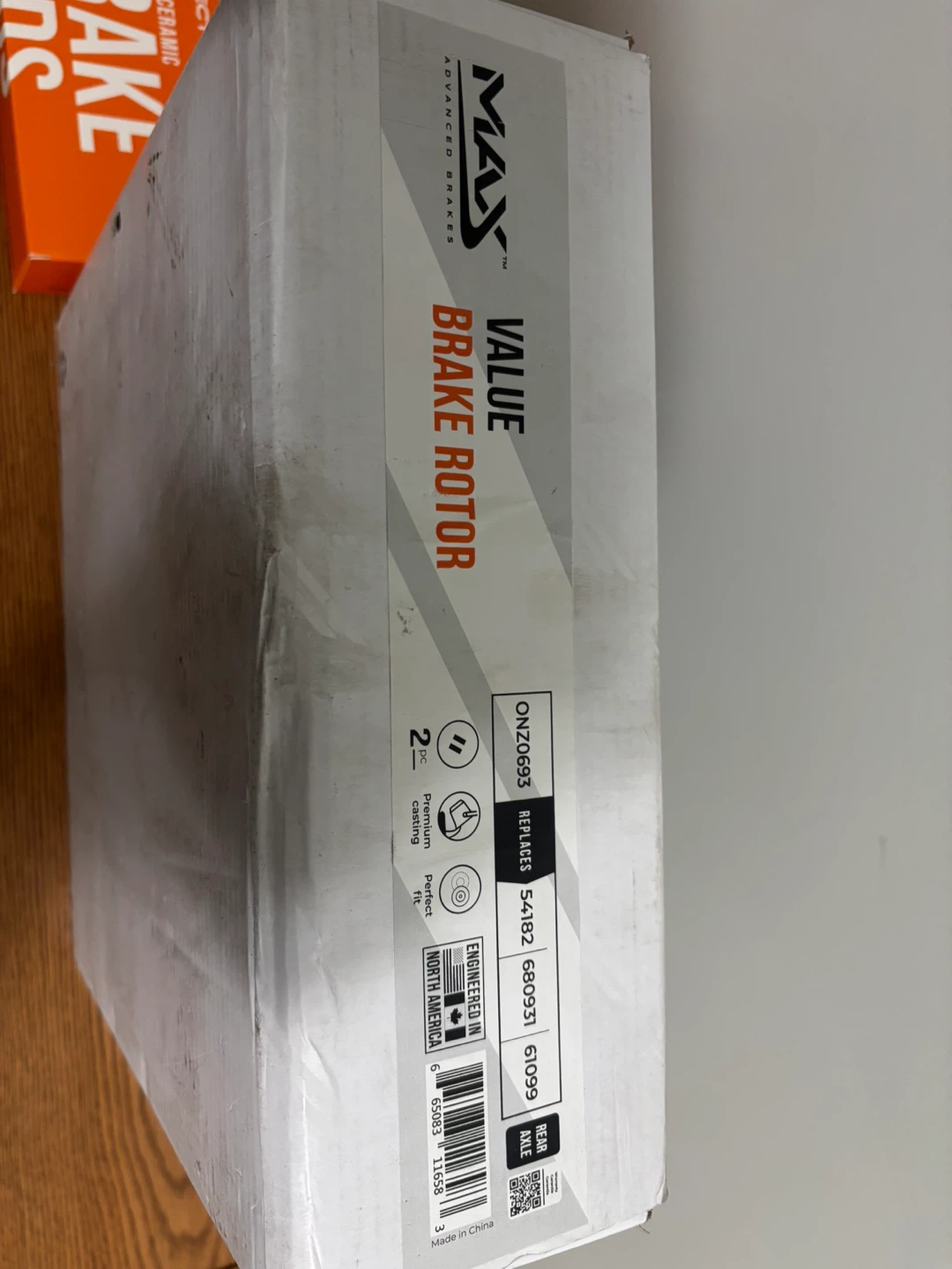 New Max advanced front brake pad and Rotors - photo 4