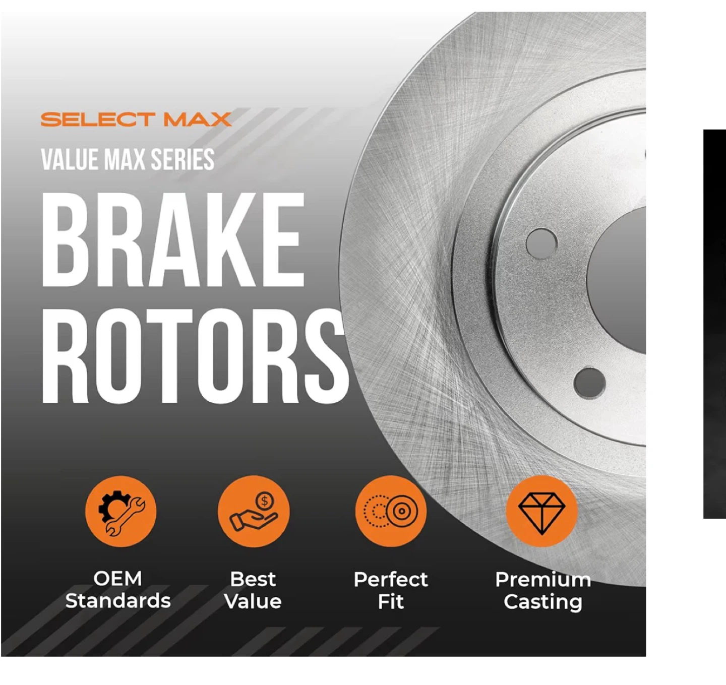 New Max advanced front brake pad and Rotors - photo 3