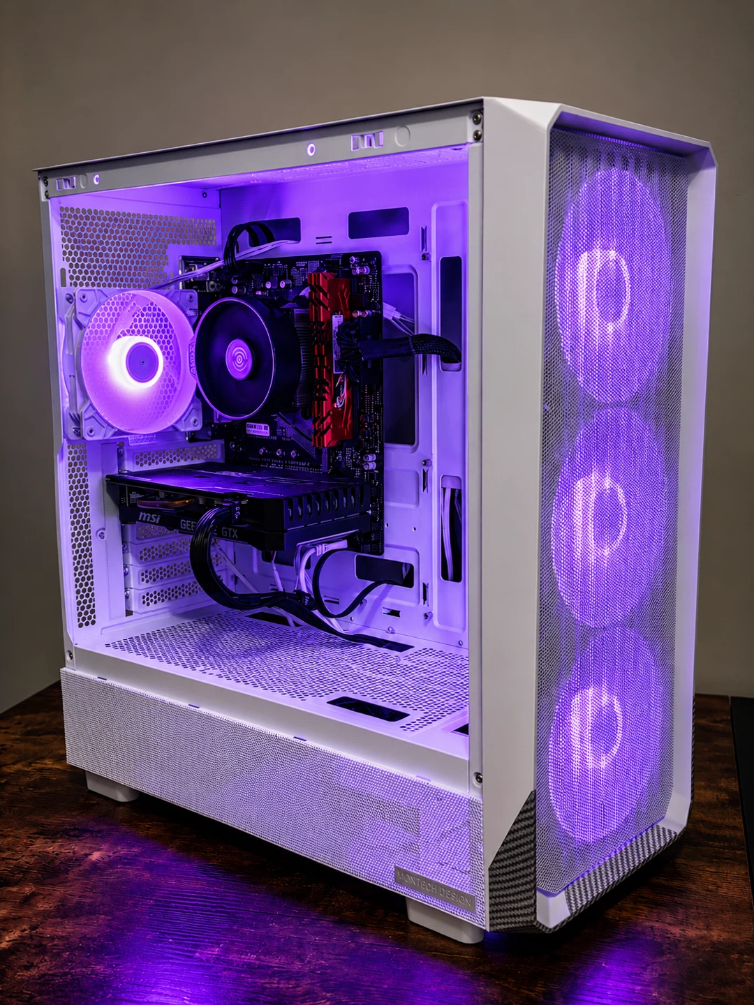 White Gaming PC | Ryzen 5 3600X | GTX 1660 | 16GB RAM - photo 3