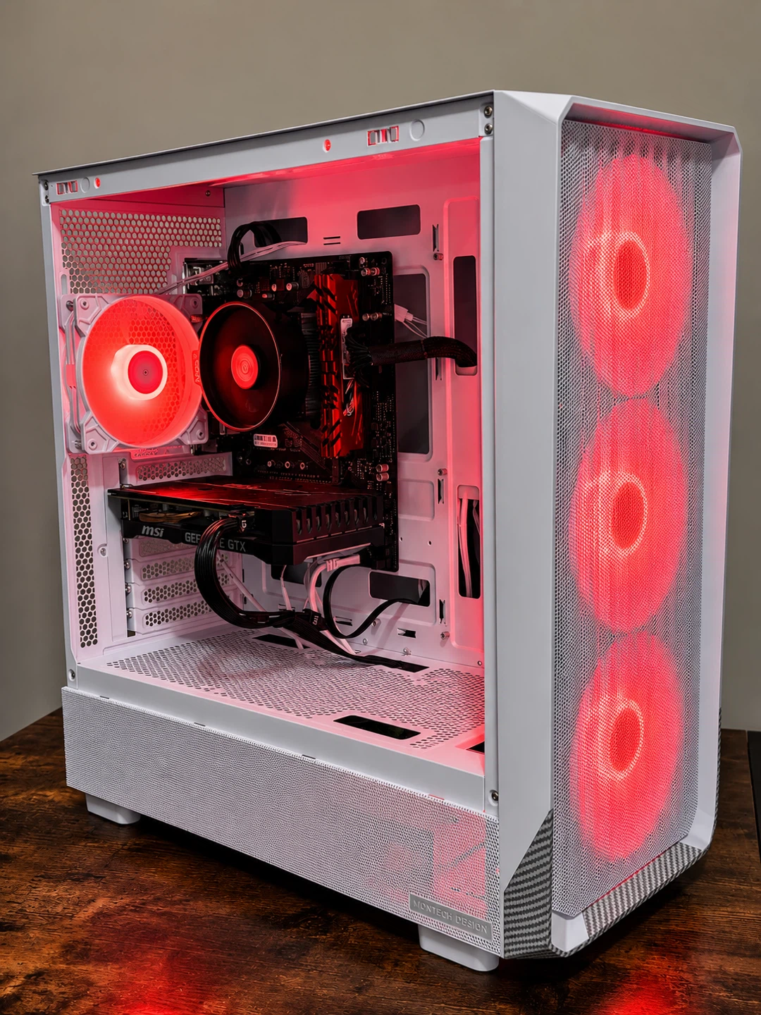 White Gaming PC | Ryzen 5 3600X | GTX 1660 | 16GB RAM - photo 4