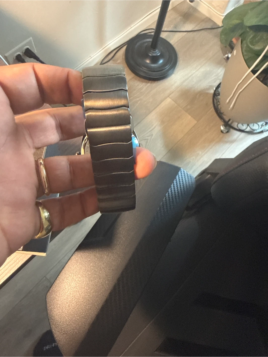HERITOR GUN METAL GRAY Watch - photo 3