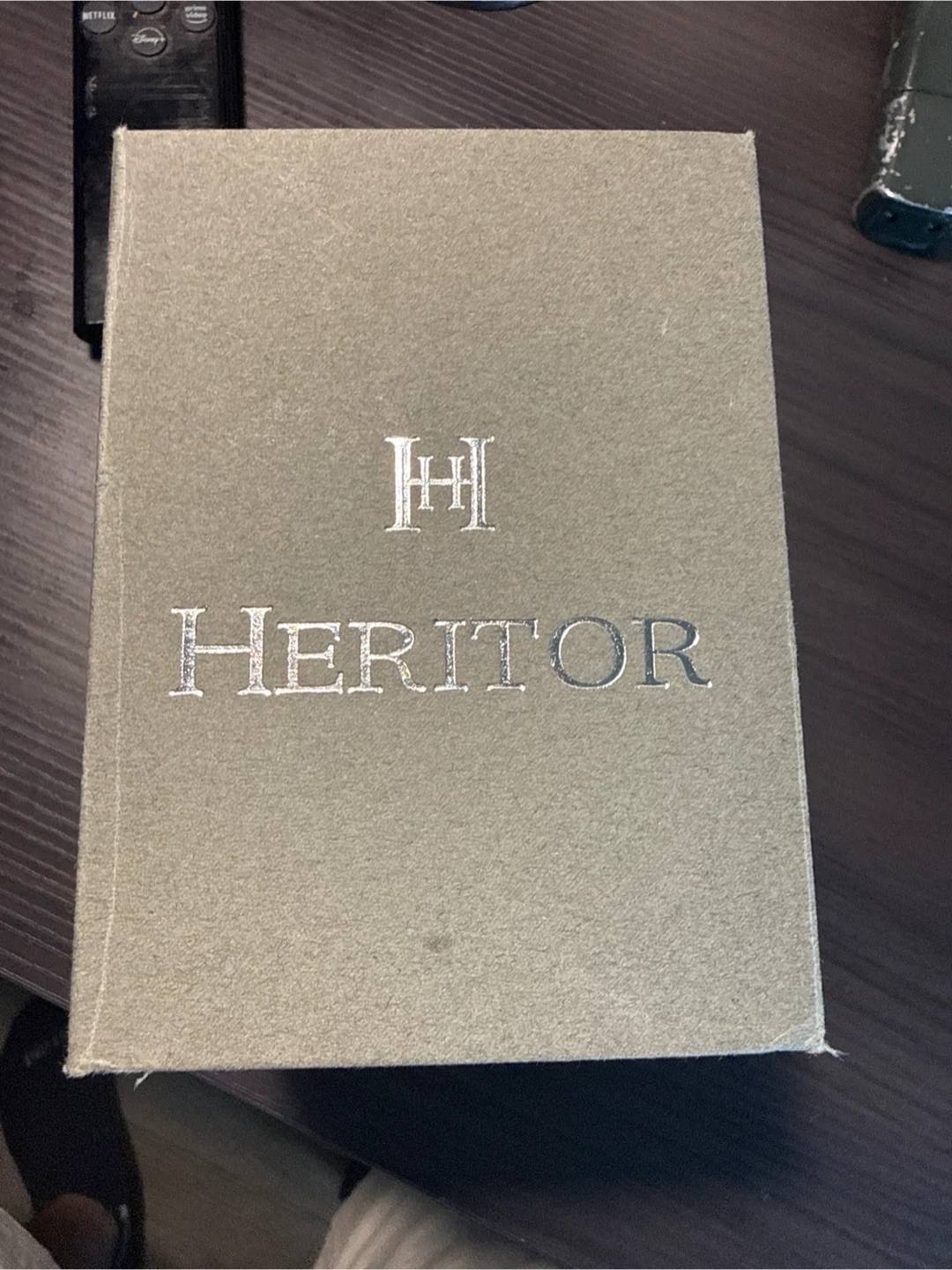 HERITOR GUN METAL GRAY Watch - photo 5