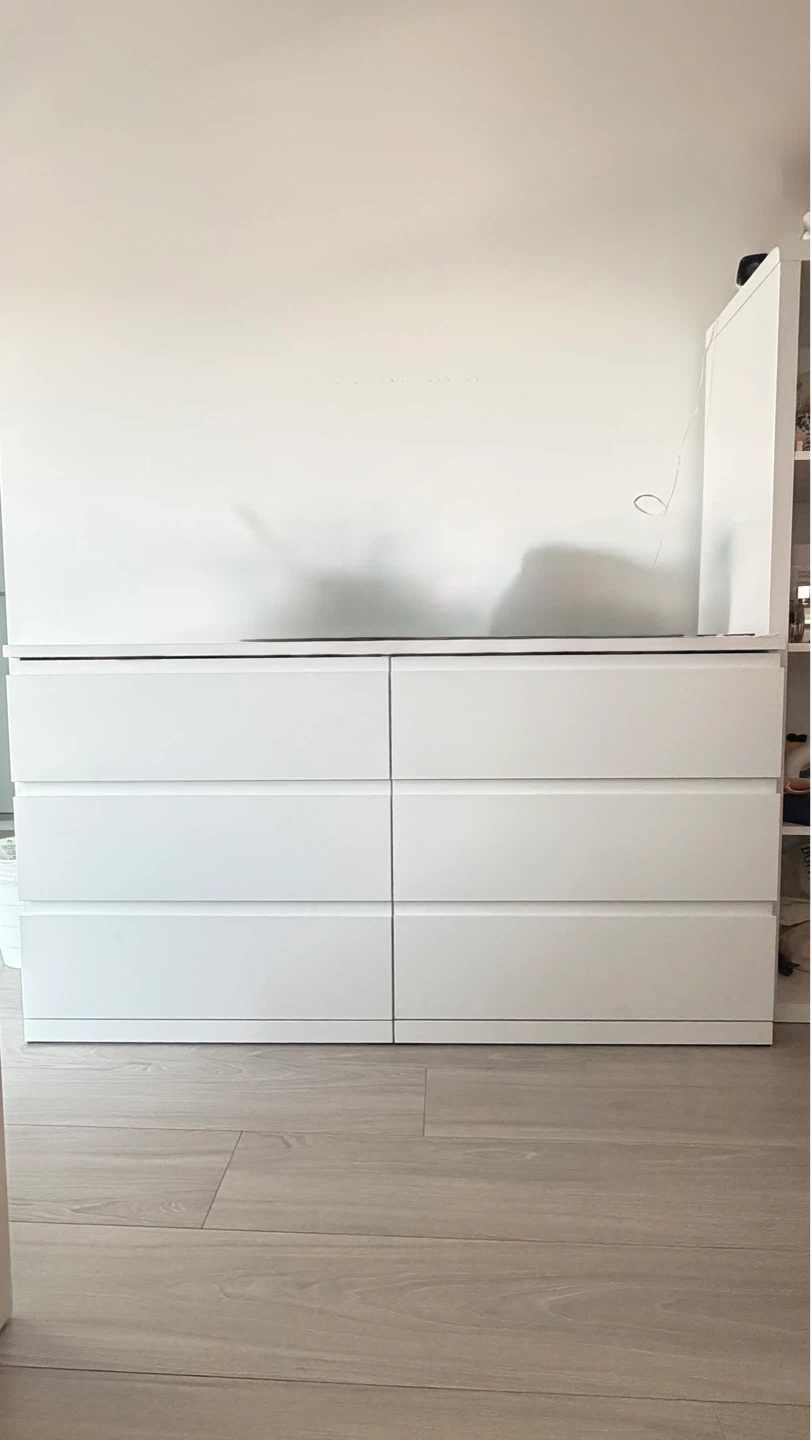 IKEA STORKLINTA 6-Drawer Dresser -Like New- Moving Sale