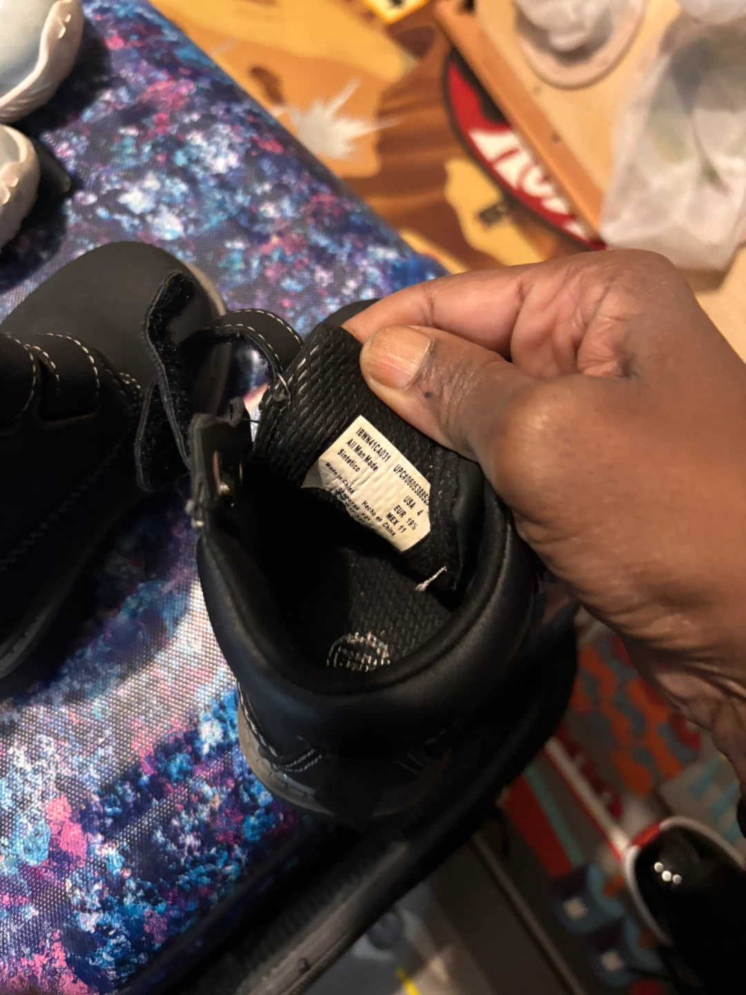 Black Toddler Boots 4C - photo 2