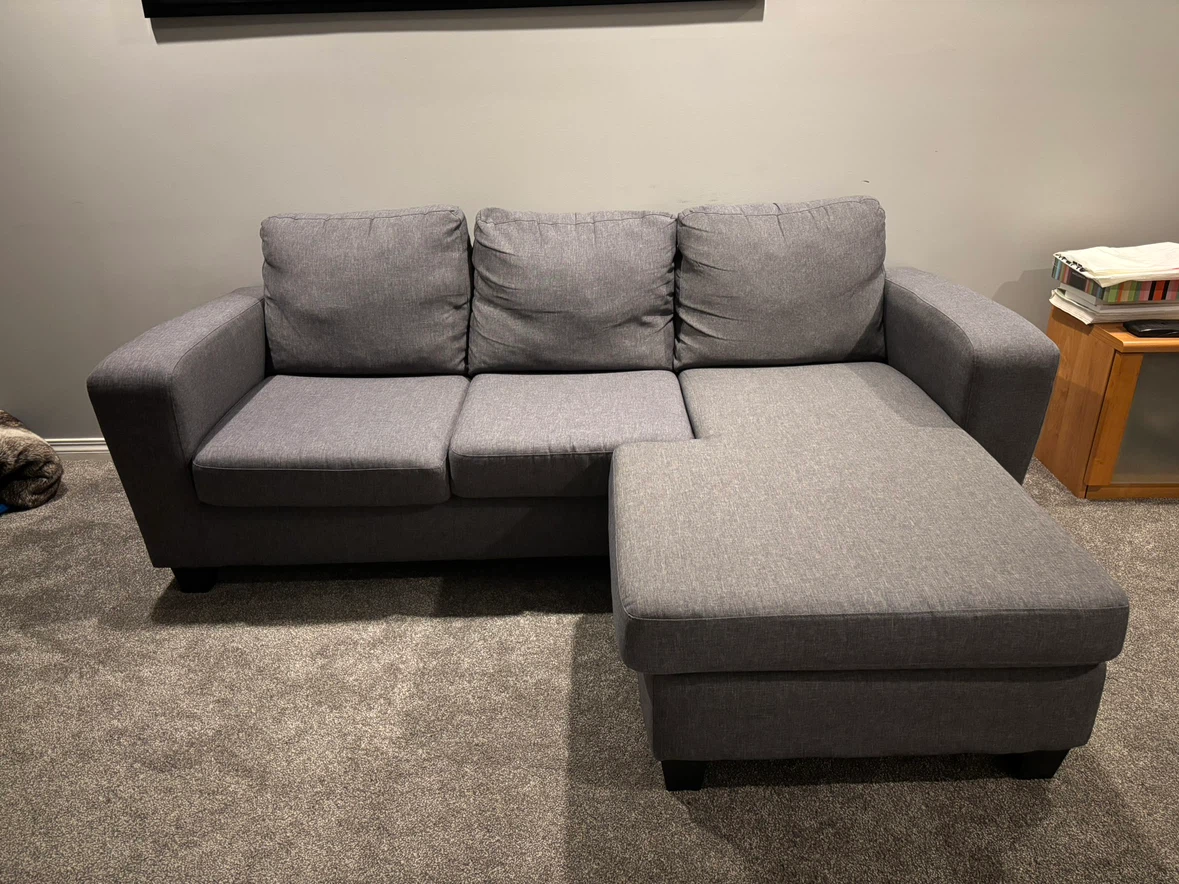 Structube Sectional Sofa with Reversible Chaise - photo 3