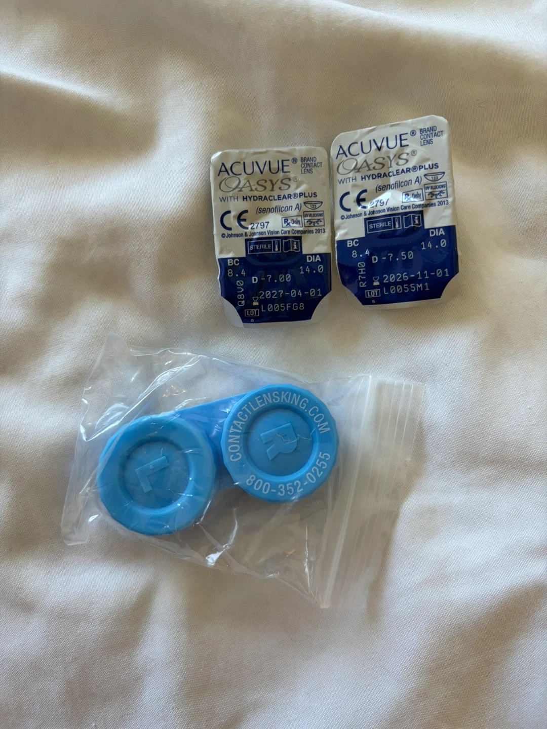 -7 and -7.5 ACUVUE OASYS Contact Lenses 12Packs - photo 2